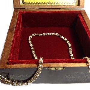 JOYA DE NICARAGUA cigar box wood purse